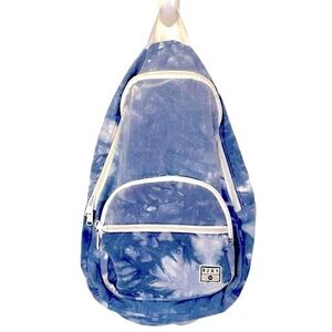 Roxy To The Beach Bijou Blue Tie Dye Backpack